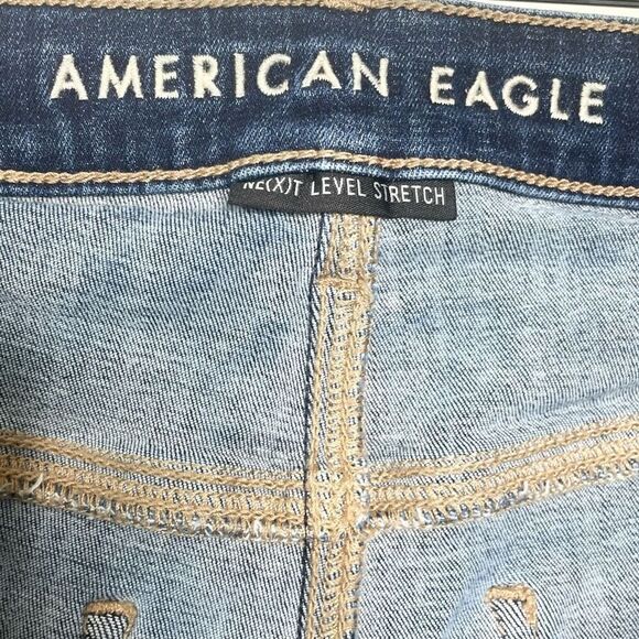 American Eagle Outfitters Blue Flare Jeans - Picture 3 of 11